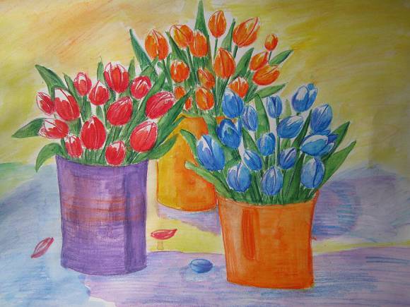 Рисование весенние цветы старшая группа. Рисование весенний букет. Рисование букет для мамы. Рисование цветы для мамы. Детские рисунки букет.