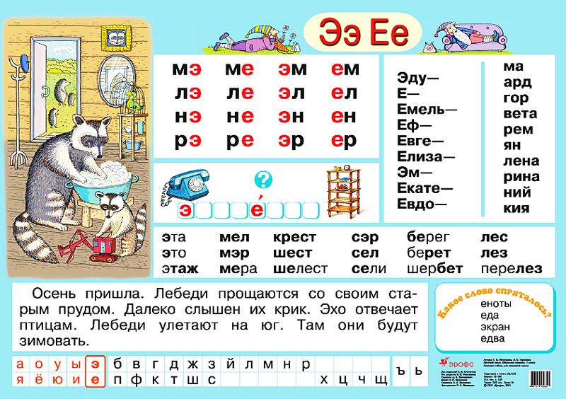 Звук и буква э презентация для дошкольников